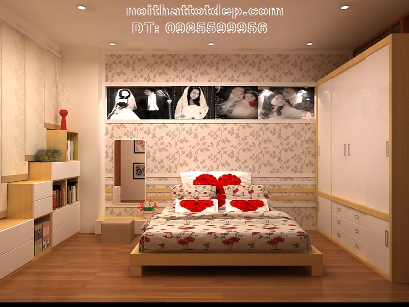 cách trang trí giường cưới giúp hôn nhân hạnh phúc